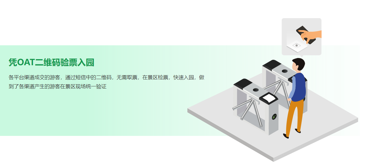 景區(qū)電子票務系統(tǒng)提高景區(qū)管理