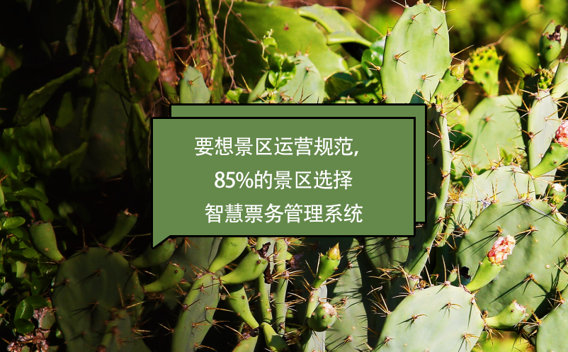要想景區(qū)運營規(guī)范，85%的景區(qū)選擇智慧票務(wù)管理系統(tǒng)