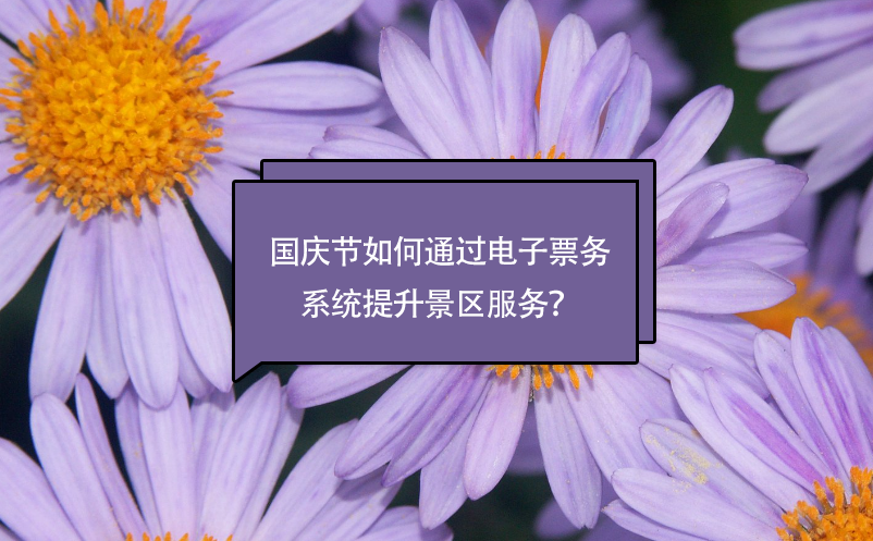 國慶節(jié)如何通過電子票務(wù)系統(tǒng)提升景區(qū)服務(wù)？