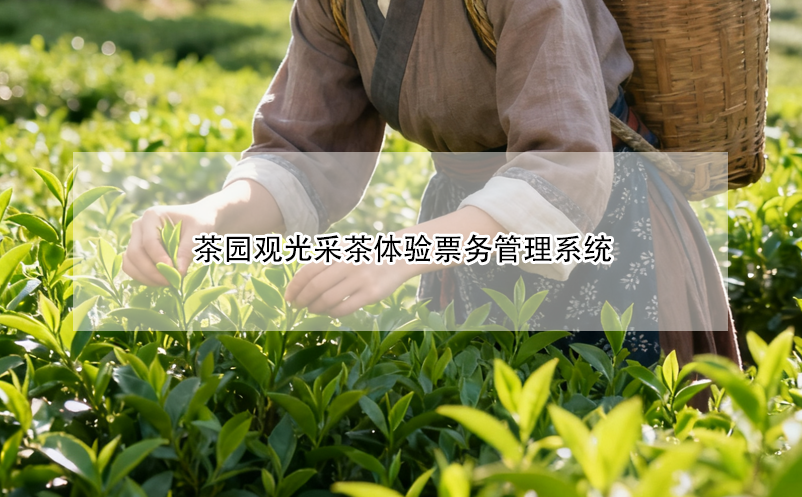 茶園觀光采茶體驗(yàn)票務(wù)管理系統(tǒng)
