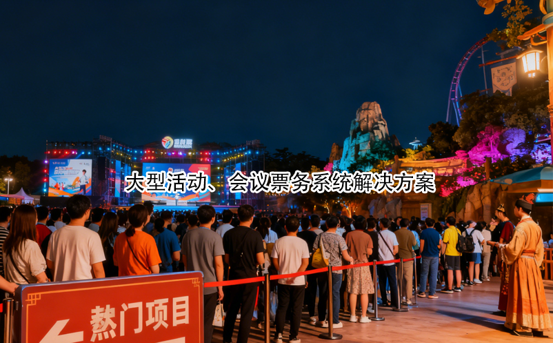 大型活動(dòng)、會議票務(wù)系統(tǒng)解決方案