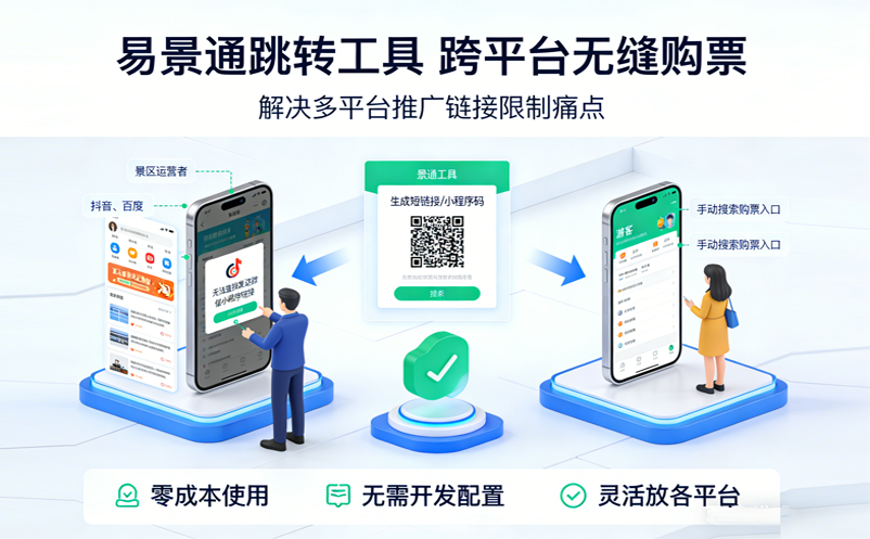 景區(qū)微信小程序售票頁面如何在抖音、淘寶等其他平臺分享？