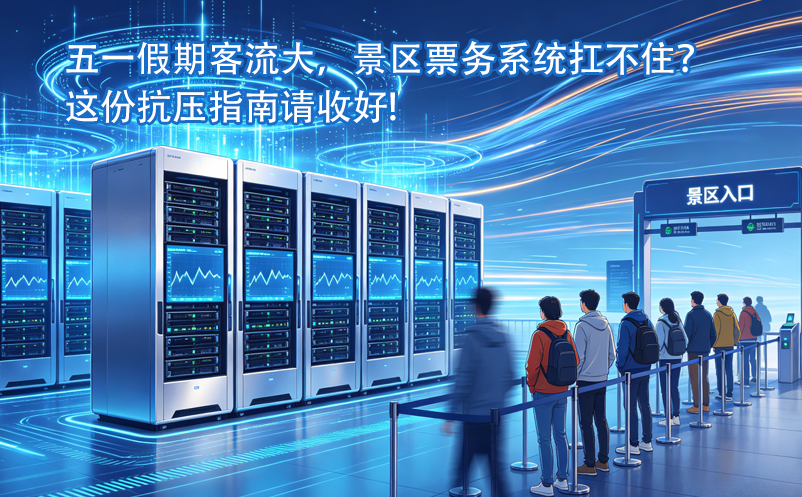 五一假期客流大，景區(qū)票務(wù)系統(tǒng)扛不??？這份抗壓指南請收好!