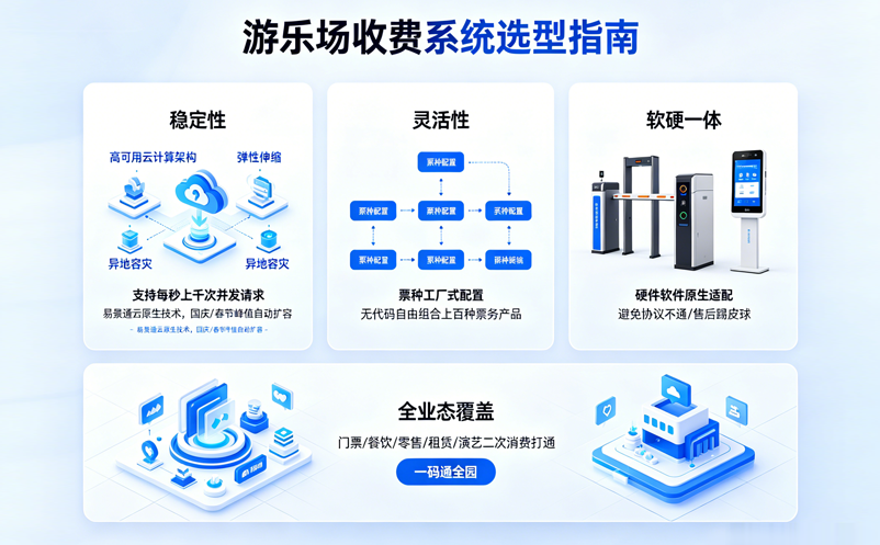 如何為你的游樂(lè)場(chǎng)選擇一套合適的收費(fèi)系統(tǒng)