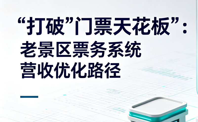 打破'門(mén)票天花板'：老景區(qū)票務(wù)系統(tǒng)營(yíng)收優(yōu)化路徑 