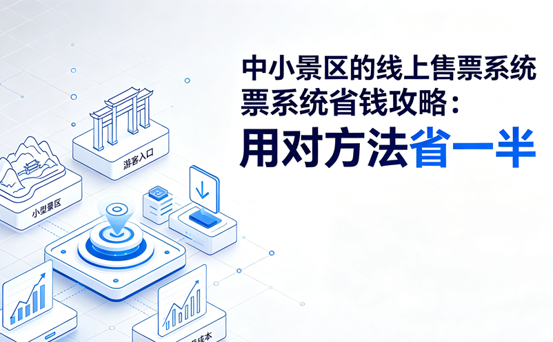 中小景區(qū)的景區(qū)線上售票系統(tǒng)省錢攻略：用對(duì)方法省一半